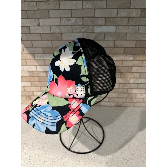 Billabong Woman’s Shenanigans Trucker SnapBack‎ Mesh Hat - nwot - Picture 2 of 5